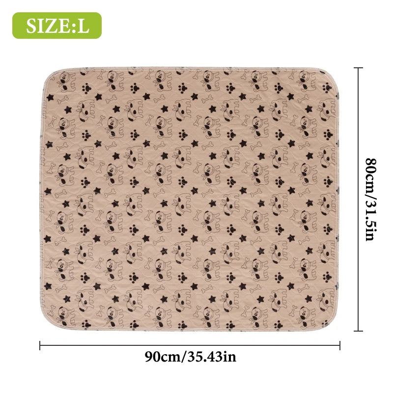 Pet Pee Pads, High Absorption Printed Puppy Training Pads, Dog Diapers, Cat Care Mats,Leak-proof Waterproof Pet Supplies