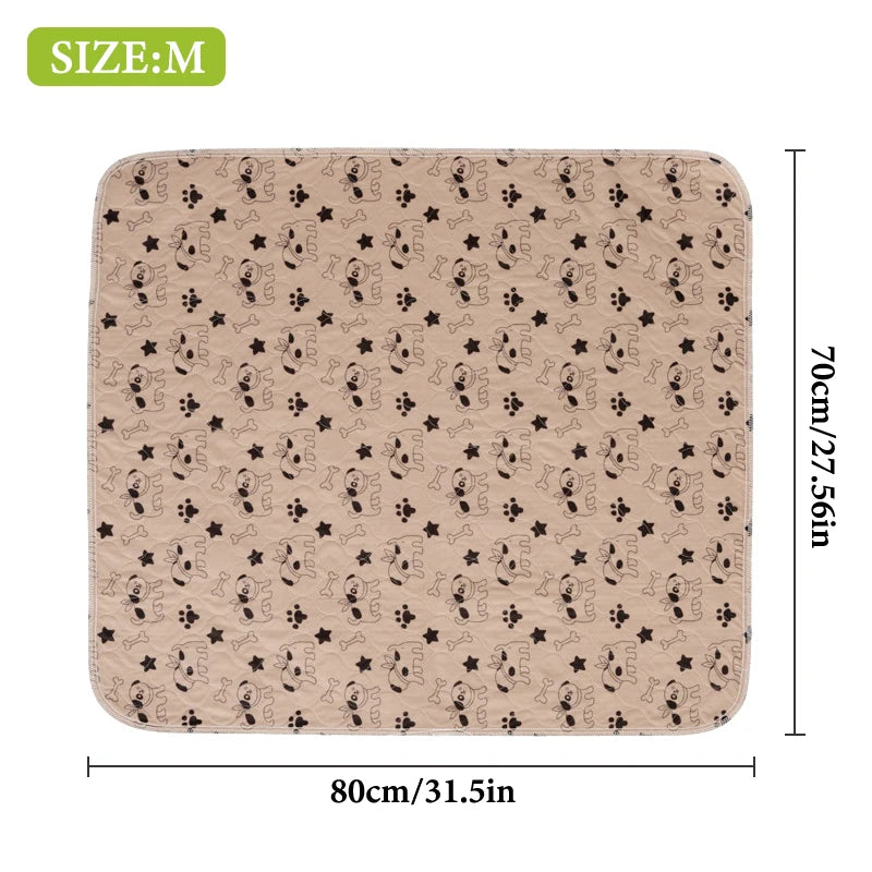Pet Pee Pads, High Absorption Printed Puppy Training Pads, Dog Diapers, Cat Care Mats,Leak-proof Waterproof Pet Supplies