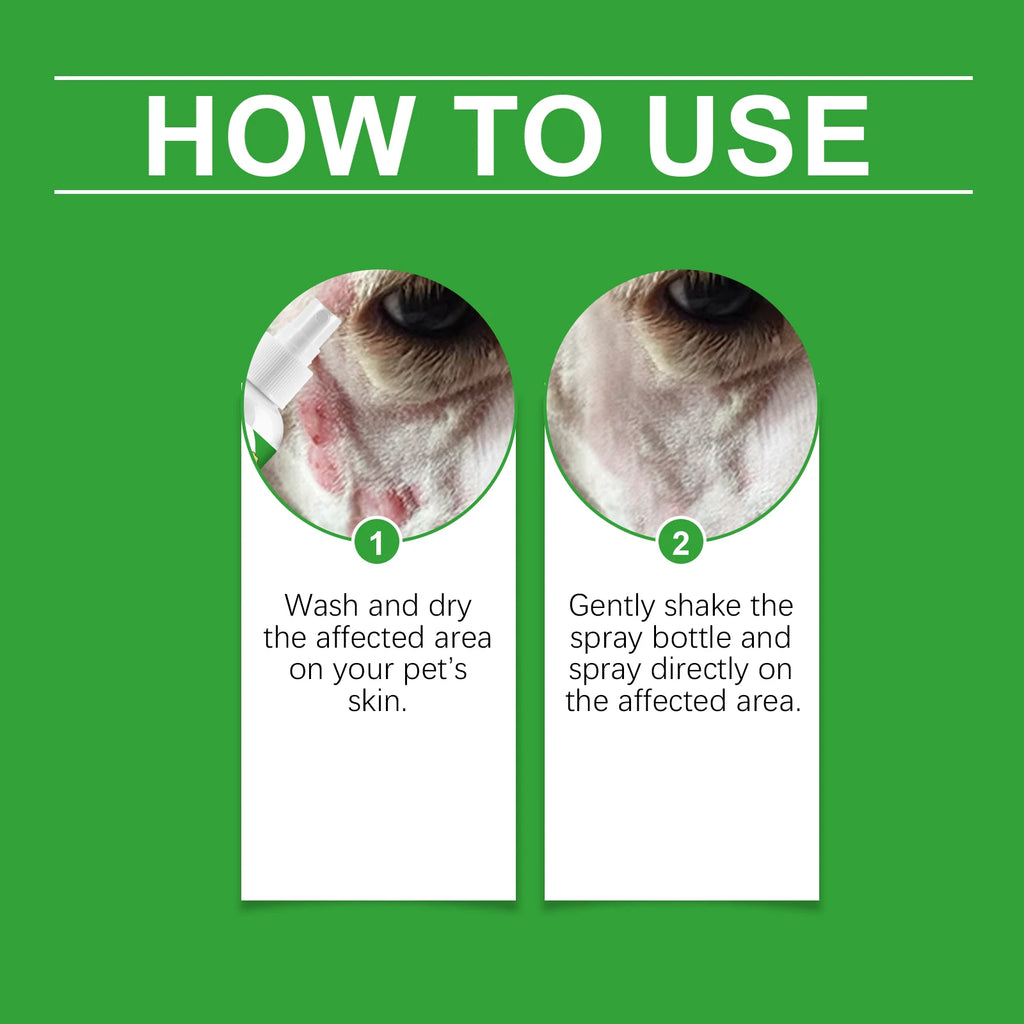 Pet Care Spray - Relieves Skin Discomfort for Cats & Dogs, Soothes & Nurtures Pets