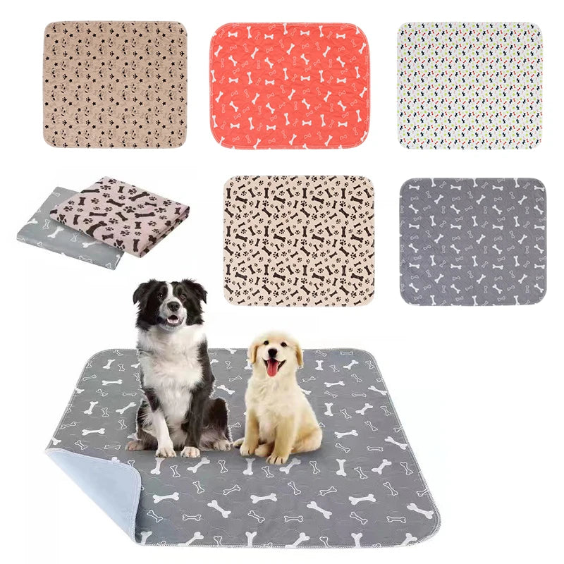 Pet Pee Pads, High Absorption Printed Puppy Training Pads, Dog Diapers, Cat Care Mats,Leak-proof Waterproof Pet Supplies
