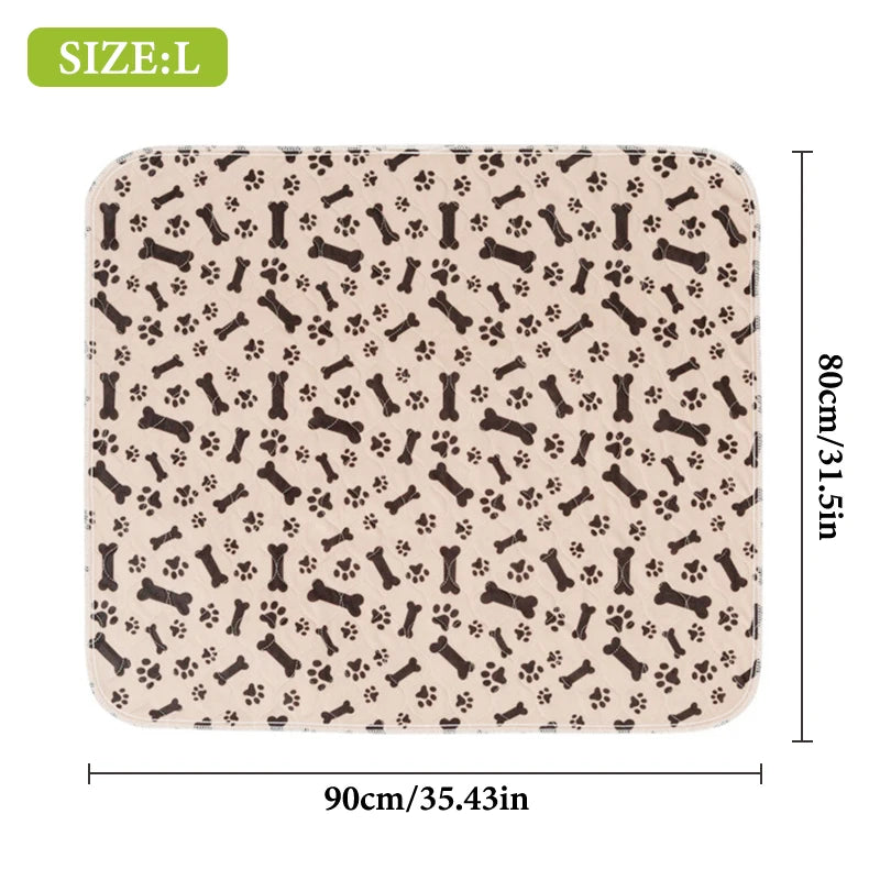Pet Pee Pads, High Absorption Printed Puppy Training Pads, Dog Diapers, Cat Care Mats,Leak-proof Waterproof Pet Supplies
