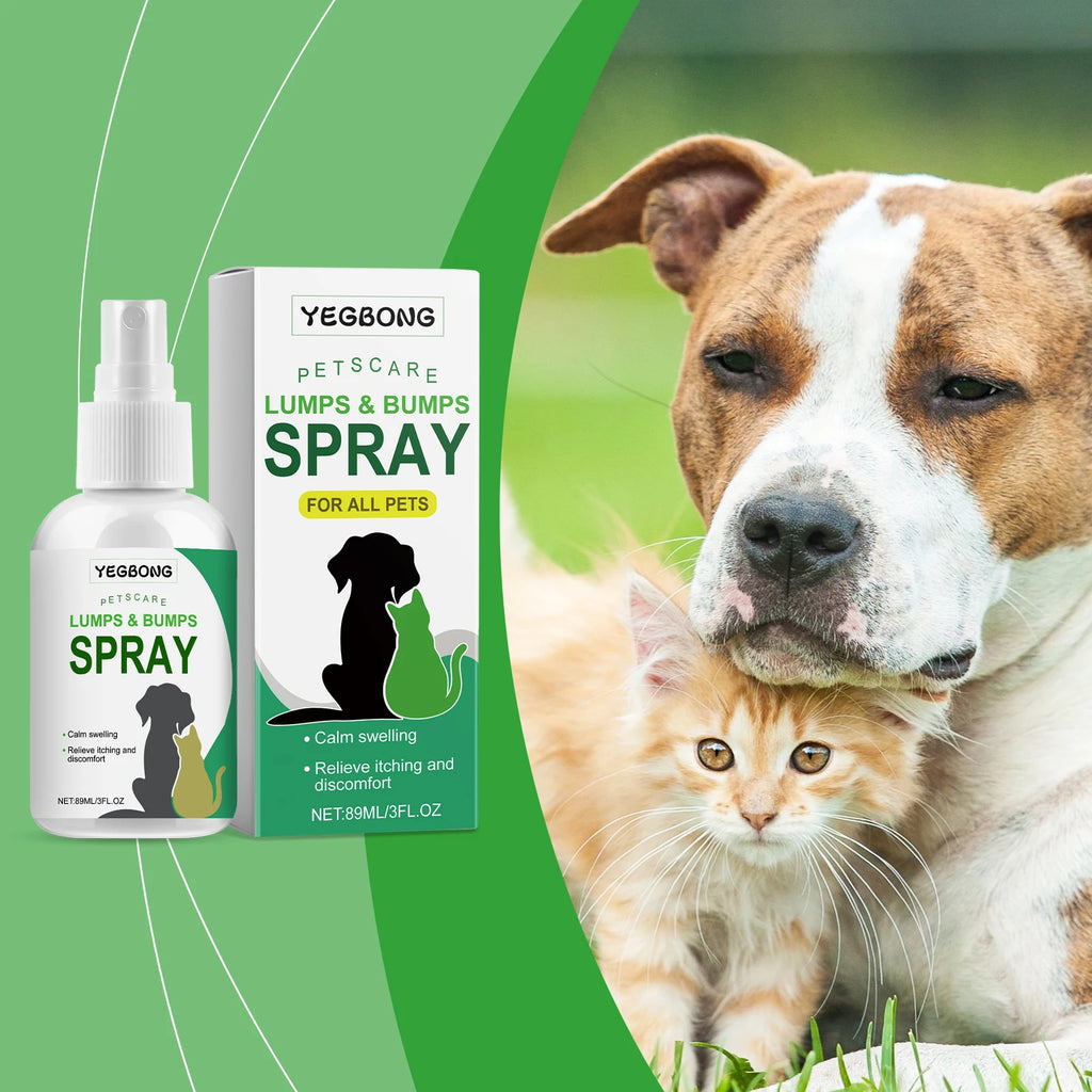 Pet Care Spray - Relieves Skin Discomfort for Cats & Dogs, Soothes & Nurtures Pets