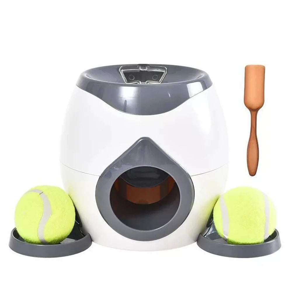 Pet Supplies 2 in 1 Pet Feeding Machine Automatic Interactive Pet Training Machine Leak Food Reward Machine Indoor