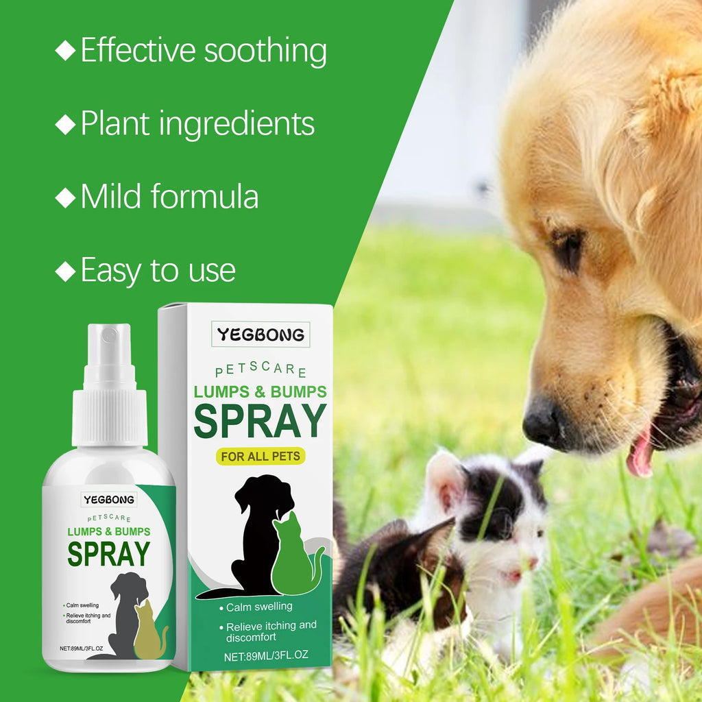 Pet Care Spray - Relieves Skin Discomfort for Cats & Dogs, Soothes & Nurtures Pets