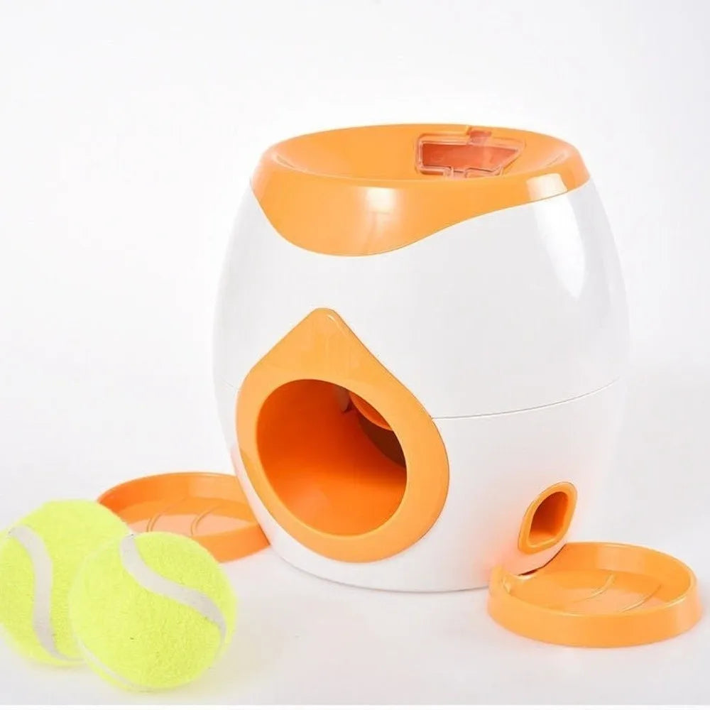 Pet Supplies 2 in 1 Pet Feeding Machine Automatic Interactive Pet Training Machine Leak Food Reward Machine Indoor