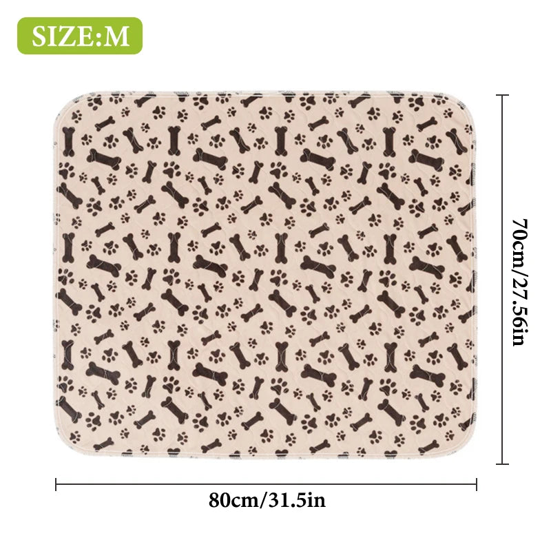 Pet Pee Pads, High Absorption Printed Puppy Training Pads, Dog Diapers, Cat Care Mats,Leak-proof Waterproof Pet Supplies