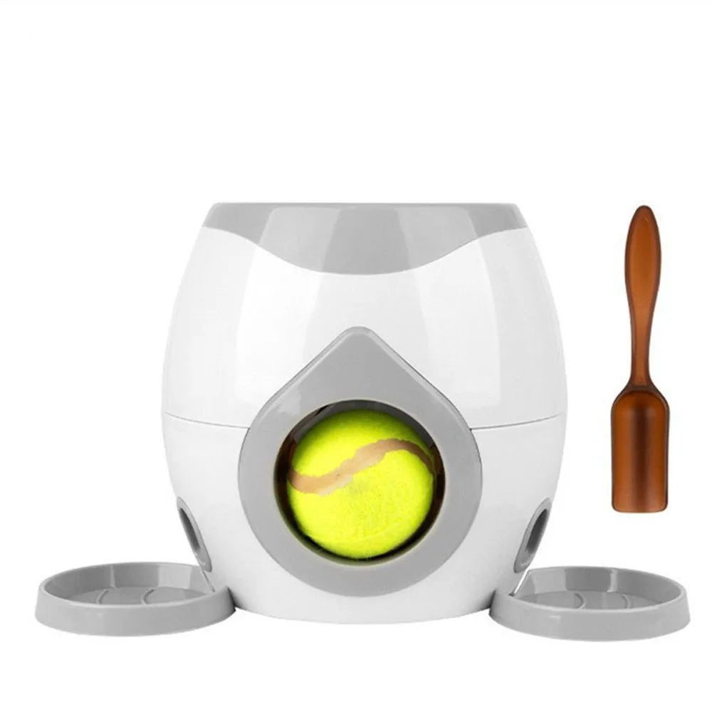 Pet Supplies 2 in 1 Pet Feeding Machine Automatic Interactive Pet Training Machine Leak Food Reward Machine Indoor