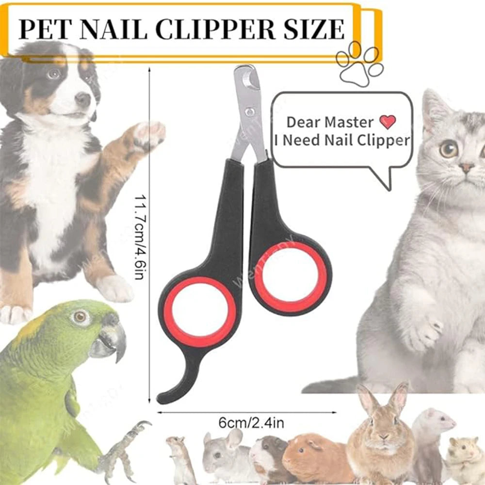 Pet Nail Claw Grooming Scissors Clippers for Dog Cat Toys Gerbil Small Animals Newest Rabbit Ferret Supplies  Pet Products