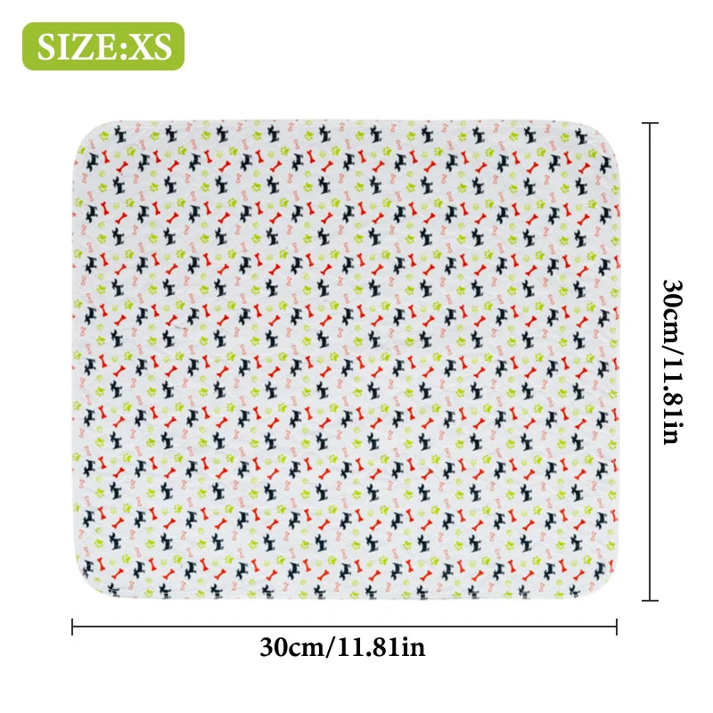 Pet Pee Pads, High Absorption Printed Puppy Training Pads, Dog Diapers, Cat Care Mats,Leak-proof Waterproof Pet Supplies