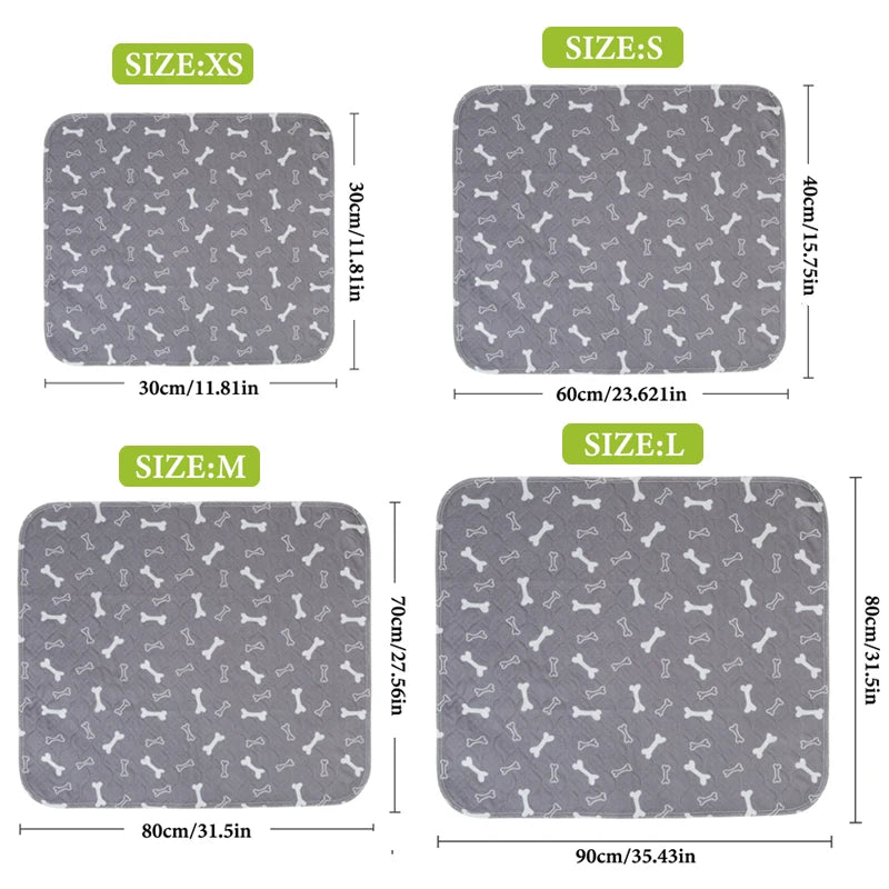 Pet Pee Pads, High Absorption Printed Puppy Training Pads, Dog Diapers, Cat Care Mats,Leak-proof Waterproof Pet Supplies