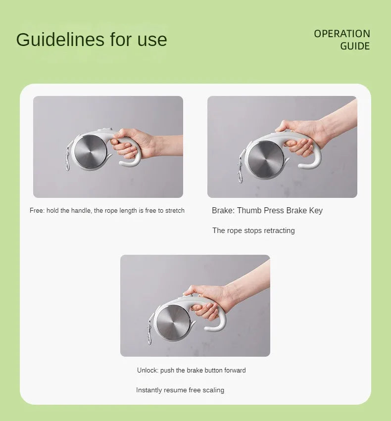 Pet Leash Automatic Telescopic Tractor Dog Supplies Pet Dog Walking