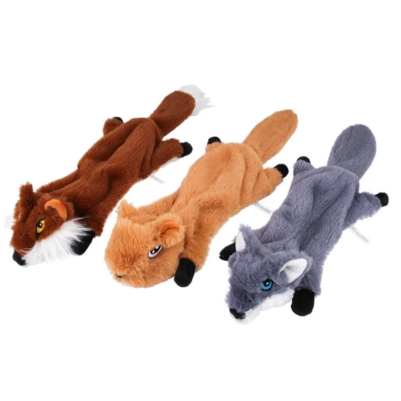 Pet dog toys, durable chew-resistant squeaky plush supplies for medium and large pets