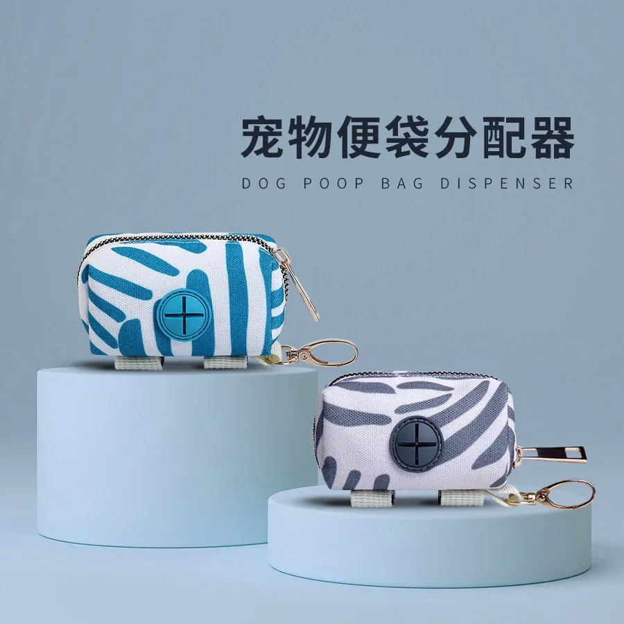 Portable Pet Waste Bag Storage Bag Dog Poop Bag Dispenser Dog Accessories Supplies Pet Dog Products for Dogs