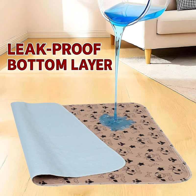 Pet Pee Pads, High Absorption Printed Puppy Training Pads, Dog Diapers, Cat Care Mats,Leak-proof Waterproof Pet Supplies