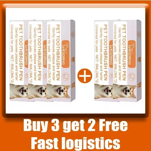 Pet Dental Pen dog Toothbrush Pen Teeth Cleaning Tool Fresh Breath Tooth Whitening Tartar Remover cat Oral Care pet supplies